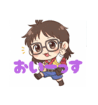 2頭身キャラスタンプ（個別スタンプ：12）