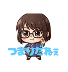 2頭身キャラスタンプ（個別スタンプ：14）