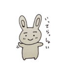 まゆうさぎの日常①（個別スタンプ：1）