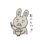 まゆうさぎの日常①（個別スタンプ：4）