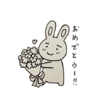 まゆうさぎの日常①（個別スタンプ：15）
