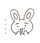 まゆうさぎの日常②（個別スタンプ：4）