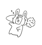 まゆうさぎの日常③（個別スタンプ：6）