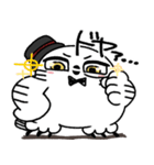 丁寧口調の剽軽シロフクロウ11【感情表現】（個別スタンプ：18）
