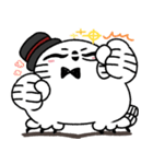 剽軽シロフクロウの文字無しスタンプ2（個別スタンプ：7）
