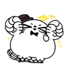 剽軽シロフクロウの文字無しスタンプ2（個別スタンプ：8）