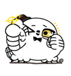 剽軽シロフクロウの文字無しスタンプ2（個別スタンプ：12）