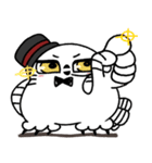 剽軽シロフクロウの文字無しスタンプ2（個別スタンプ：14）