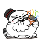 剽軽シロフクロウの文字無しスタンプ2（個別スタンプ：16）