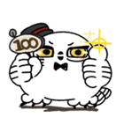 剽軽シロフクロウの文字無しスタンプ2（個別スタンプ：22）