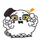 剽軽シロフクロウの文字無しスタンプ2（個別スタンプ：26）