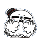 剽軽シロフクロウの文字無しスタンプ2（個別スタンプ：39）
