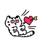 文字なしで使いやすい❤ユキヒョウのユキオ（個別スタンプ：3）