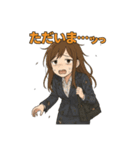 オフィス女子のひとこと集（個別スタンプ：5）