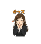 オフィス女子のひとこと集（個別スタンプ：7）