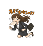 オフィス女子のひとこと集（個別スタンプ：22）