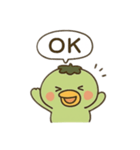 日常 くちかっぱちゃん（個別スタンプ：3）