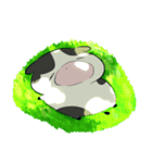 なんだかゆるいウシ（個別スタンプ：7）