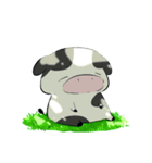 なんだかゆるいウシ（個別スタンプ：8）