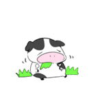 なんだかゆるいウシ（個別スタンプ：16）