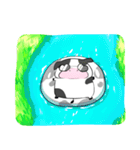 なんだかゆるいウシ（個別スタンプ：25）