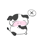 なんだかゆるいウシ（個別スタンプ：28）