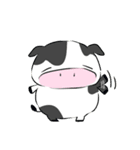 なんだかゆるいウシ（個別スタンプ：31）
