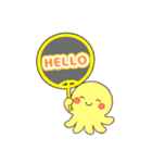 虹色たこさん（個別スタンプ：6）