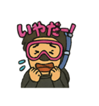 Scuba instructor Satoshi part 2（個別スタンプ：8）