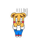 見やすくて使いやすい♪くまくまスタンプ（個別スタンプ：40）