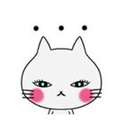 飛び出す！シンプルに感情を伝える猫のレト（個別スタンプ：11）