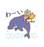 左向きのきつね～夏編～（個別スタンプ：6）