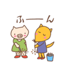 左向きのきつね～夏編～（個別スタンプ：11）