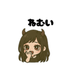 ワガママあくまちゃん。（個別スタンプ：2）