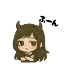 ワガママあくまちゃん。（個別スタンプ：3）
