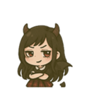 ワガママあくまちゃん。（個別スタンプ：5）