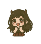 ワガママあくまちゃん。（個別スタンプ：6）
