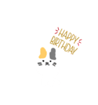 シンプルな猫スタンプ1（個別スタンプ：7）