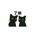 黒猫兄弟ココピー③（個別スタンプ：8）