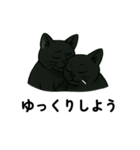 黒猫兄弟ココピー③（個別スタンプ：16）