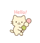 ほんわか和菓子ねこ（個別スタンプ：22）