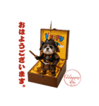 シーズー犬の可愛いコスプレスタンプ（個別スタンプ：8）