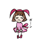 おかっぱ頭のバニーちゃん4（個別スタンプ：4）