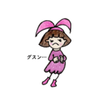 おかっぱ頭のバニーちゃん4（個別スタンプ：10）