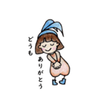 おかっぱ頭のバニーちゃん4（個別スタンプ：14）