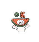 ビクうさ（個別スタンプ：1）