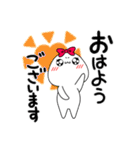 モブ太とモブ美のいろいろご挨拶（個別スタンプ：13）