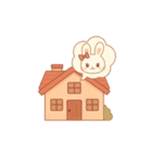 ぴょんこ先輩の そっと寄りそうスタンプ（個別スタンプ：1）