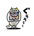 ダジャレリアクション ベビメンタルCAT（個別スタンプ：34）