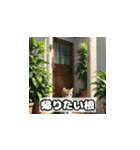 植物と昼寝ネコスタンプ（個別スタンプ：13）